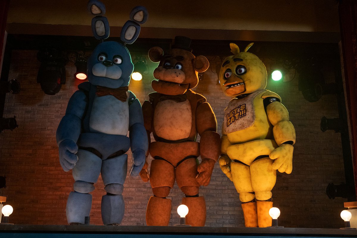 Boneco pegou fogo no set de Five Nights at Freddy's