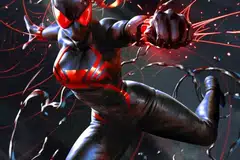 Fusão entre Viúva Negra e simbionte de Venom 
                                        Fusão entre Viúva Negra e simbionte de Venom (Foto: Reprodução/Marvel)