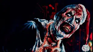 Pôster divulgado de 'Terrifier 3' (Foto: The Movie Database/Reprodução)