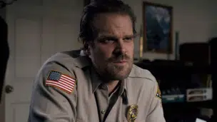 David Harbour como "Jim Hopper" em Stranger Things (Foto: Netflix/Divulgação)