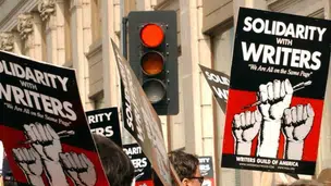 Chris Delmas/AFP (Foto: Greve em Hollywood)