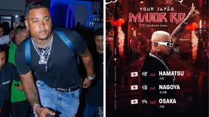 Major RD em turnê no Japão (Foto: Divulgação)