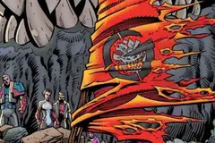 
                                        Capa de Godzilla inspirada em "A Morte do Superman" (Foto: Divulgação/IDW)