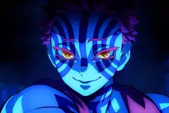 
                                        Akasa / Demon Slayer: Castelo Infinito (Foto: Cortesia Crunchyroll)