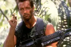 
                                        Dutch, personagem de Arnold Schwarzenegger em ''O Predador" (Foto: Reprodução)
