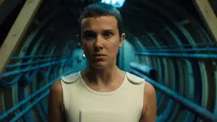 Eleven (Millie Bobby Brown) em 'Stranger Things' (Foto: Netflix/Divulgação)