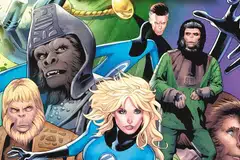 
                                        Planet of the Apes vs. Fantastic Four (Foto: Reprodução)