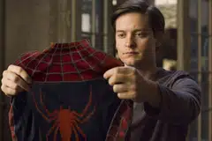
                                        Tobey Maguire como 'Homem-Aranha' (Foto: Reprodução/X)