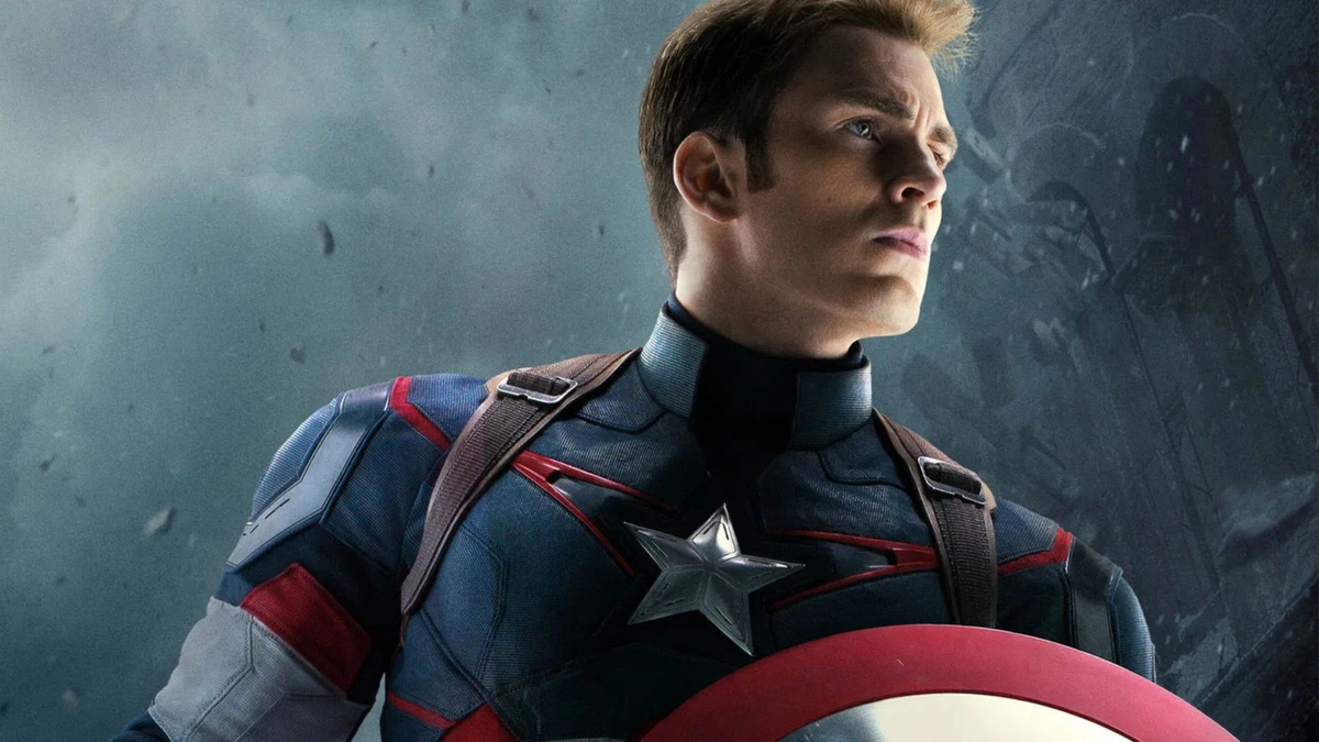 Chris Evans no papel de 'Steve Rogers/Capitão América'