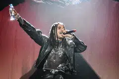 
                                        Matuê em show no 'The Town' (Foto: Adriana Vieira / Rock On Board)