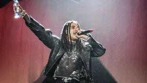 Matuê em show no 'The Town' (Foto: Adriana Vieira / Rock On Board)