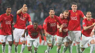 Elenco do Manchester United (Foto: Reprodução)