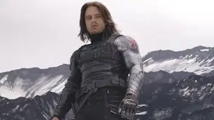Sebastian Stan no papel de "Soldado Invernal'' (Foto: Reprodução)