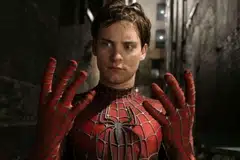 
                                        Tobey Maguire como 'Homem-Aranha' (Foto: Reprodução / Sony)