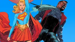 Supergirl e Blade (Foto: Reprodução/DC e Marvel)