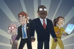 
                                        Rick & Morty / Presidente Curtis (Foto: Reprodução/Adult Swim)