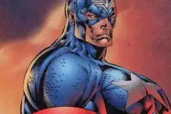 
                                        Capitão América de Rob Liefeld (Foto: Divulgação)