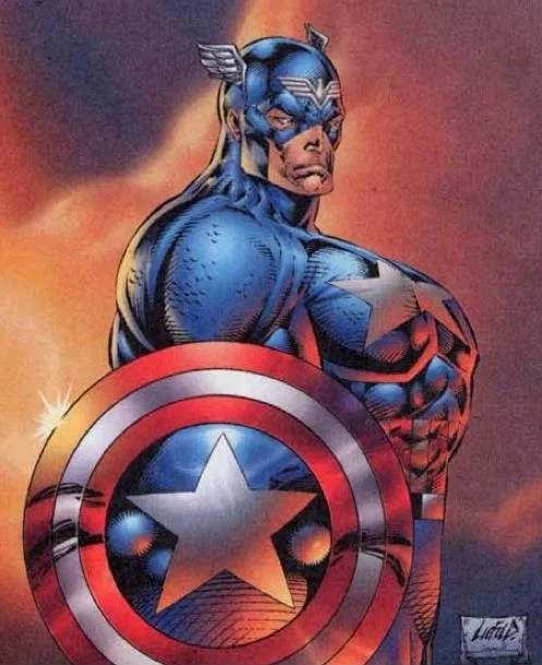 Capitão América de Rob Liefeld