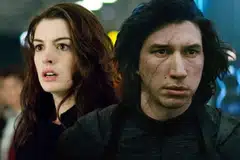 
                                        Adam Driver e Anne Hathaway (Foto: Reprodução)